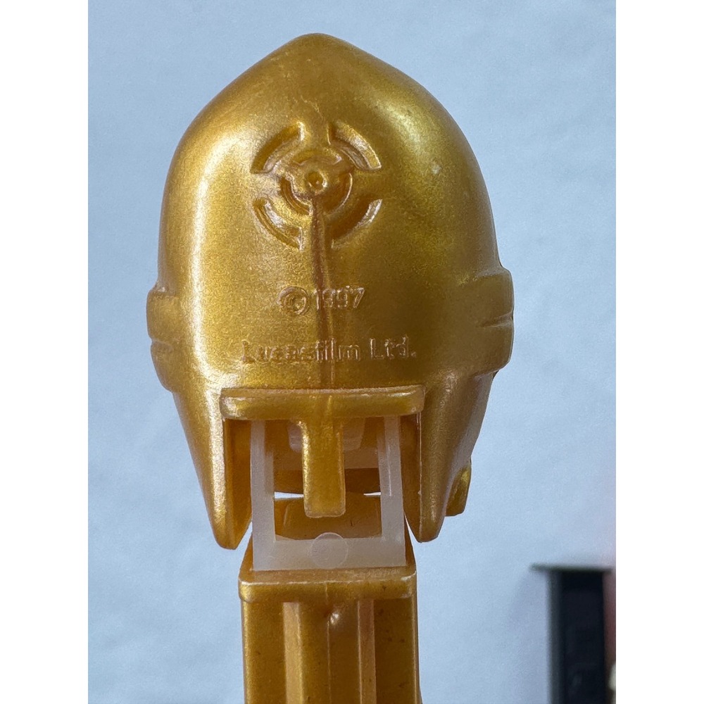 Star Wars Pez Dispenser Lot of 7 Yoda Darth Vader Princess Leia Chewbacca C-3PO - Picture 15 of 16
